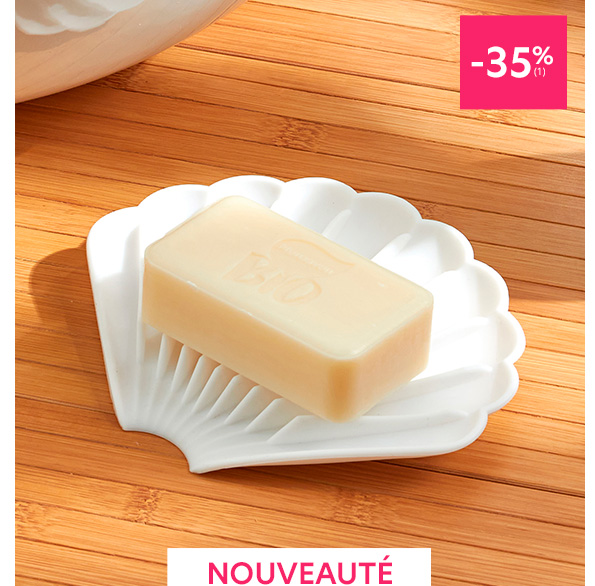 Porte-savon coquillage