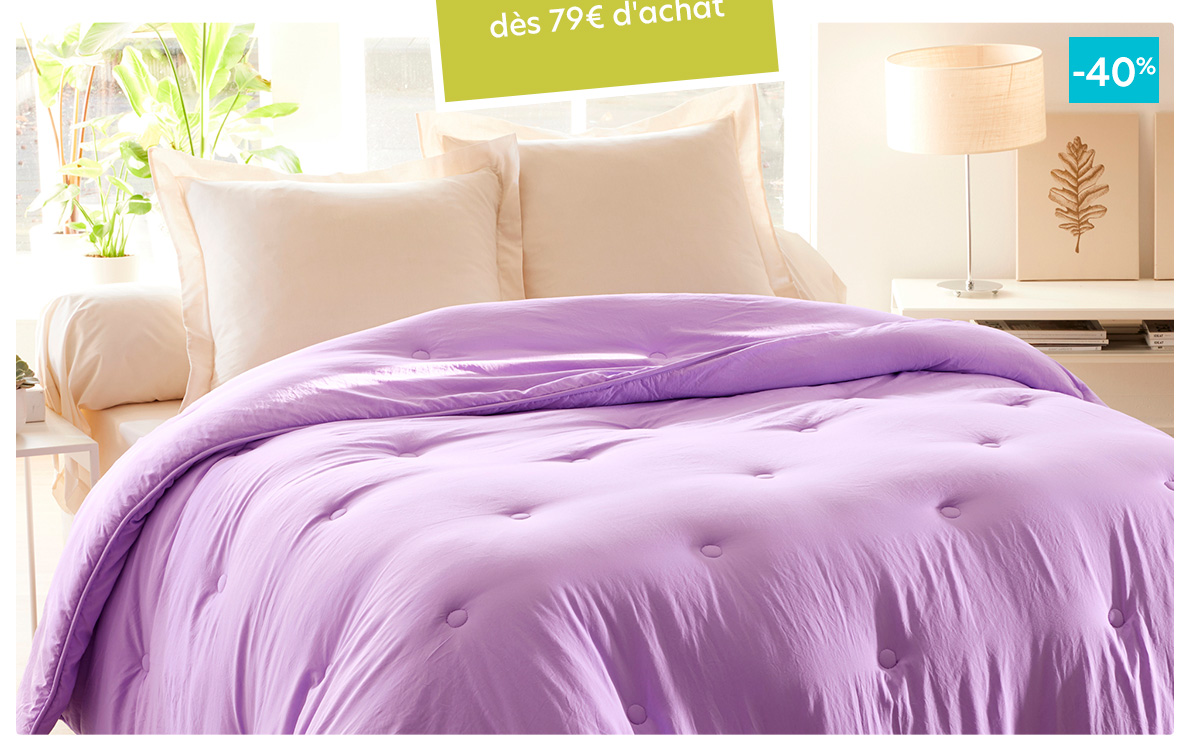 Couette MICROFIBRE LAVÉE