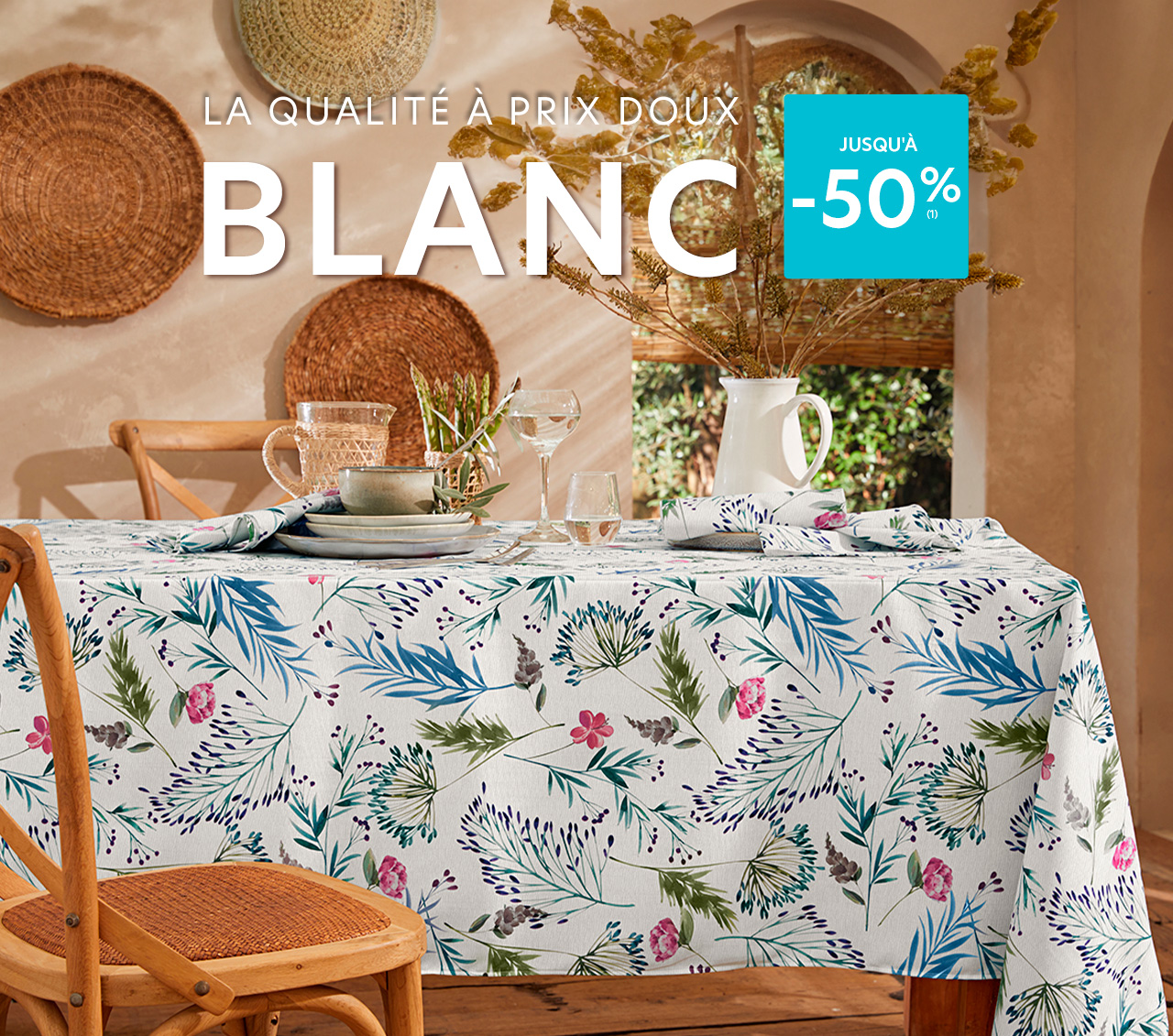 Le BLANC jusqu'à -50%