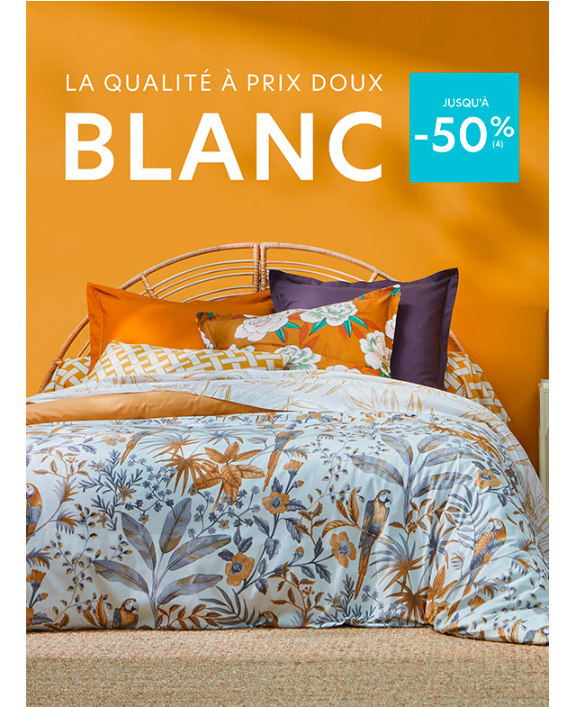 Blanc jusqu'à -50%