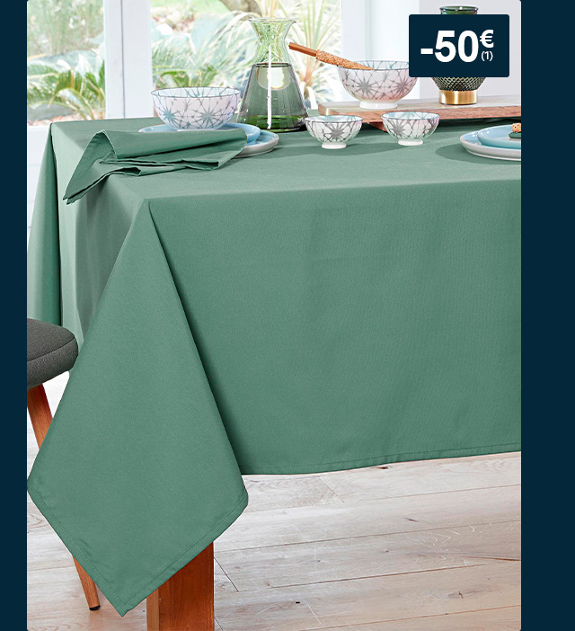 Promos linge de table