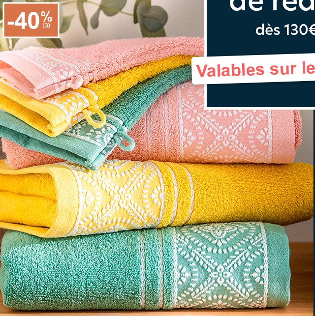 LE LINGE DE TOILETTE