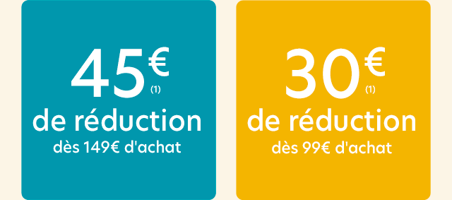 chèques de réduction