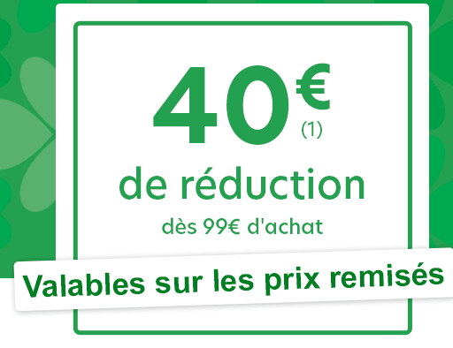 40€ de réduction