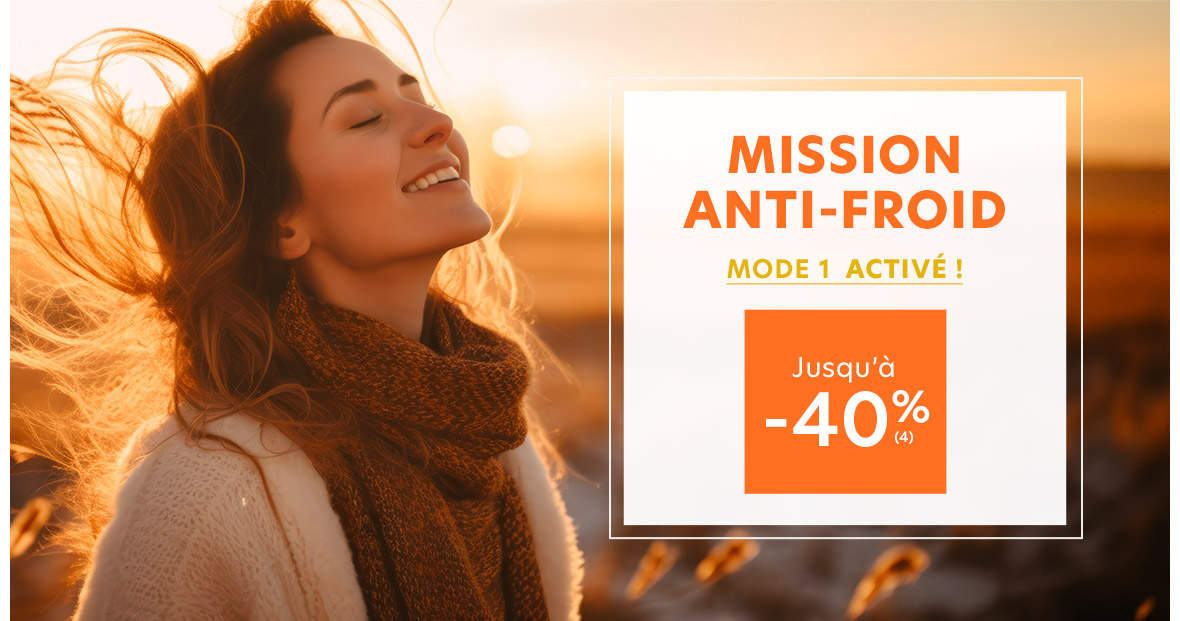 Mission anti-froid jusqu'à -40%