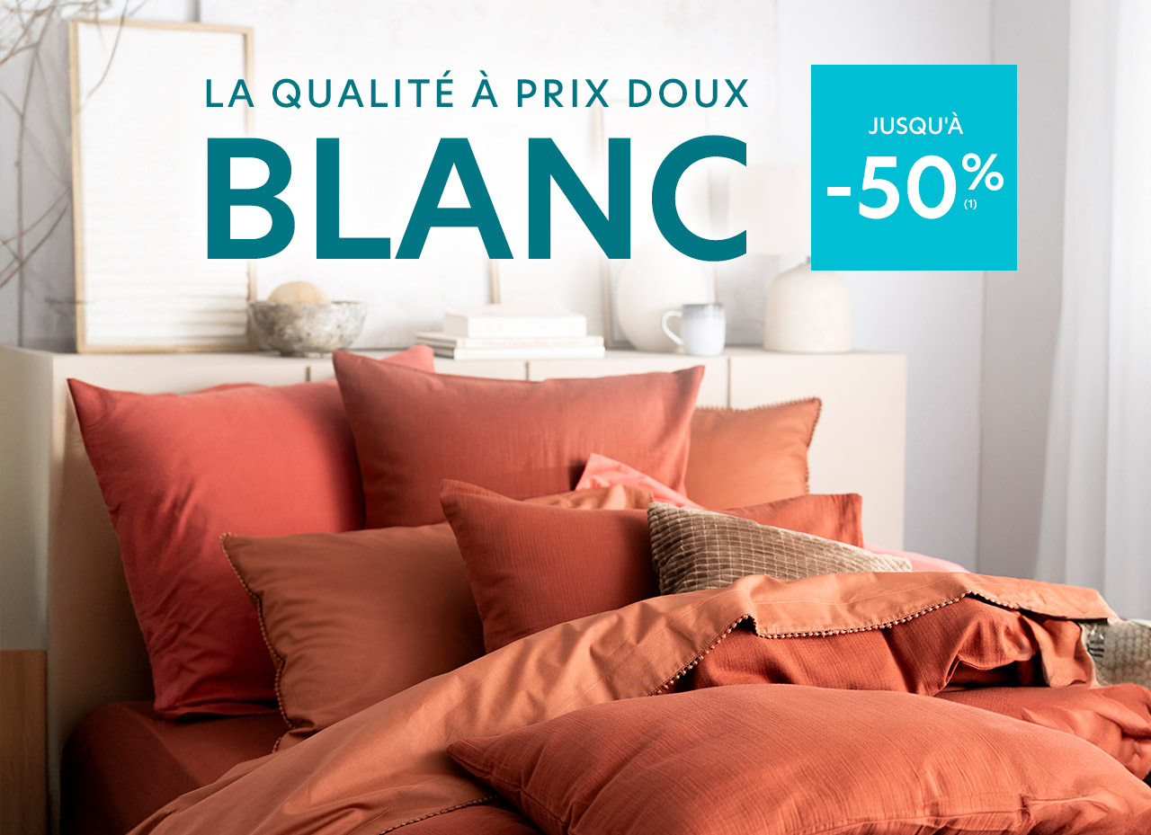 Le Blanc jusqu'à -50%