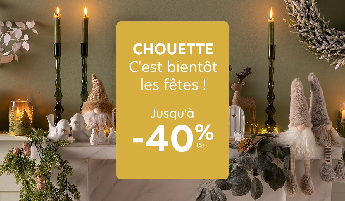 Boutique de Noël jusqu'à -50%