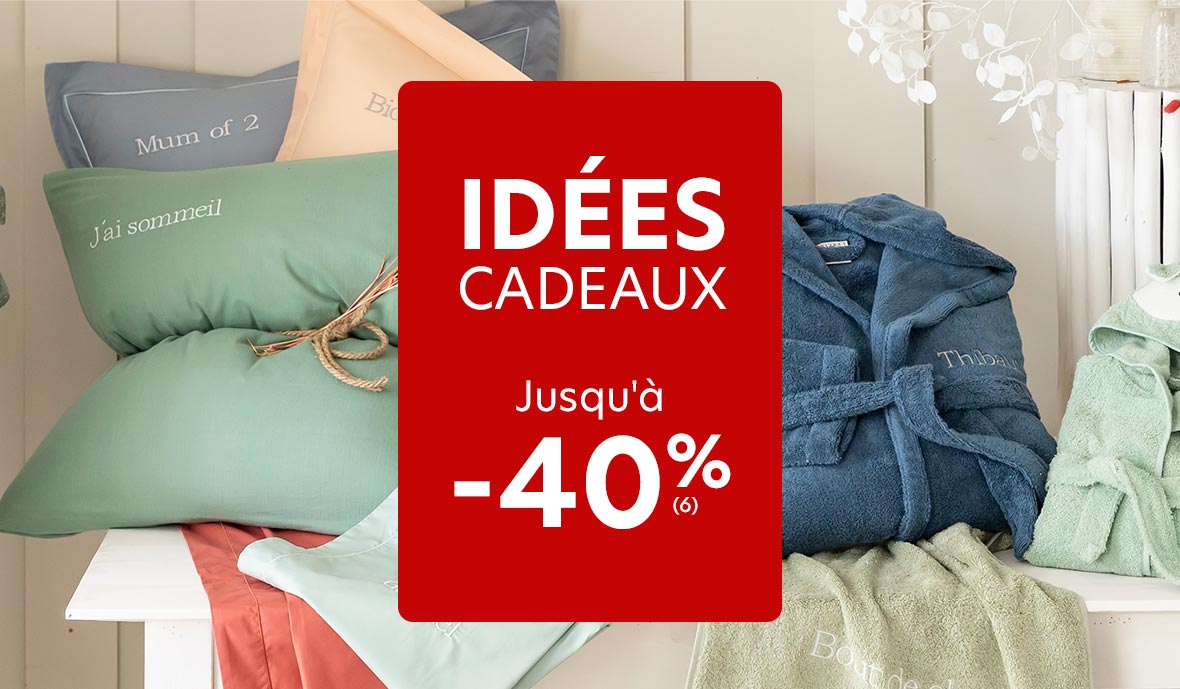 Idées cadeaux jusqu'à -40%