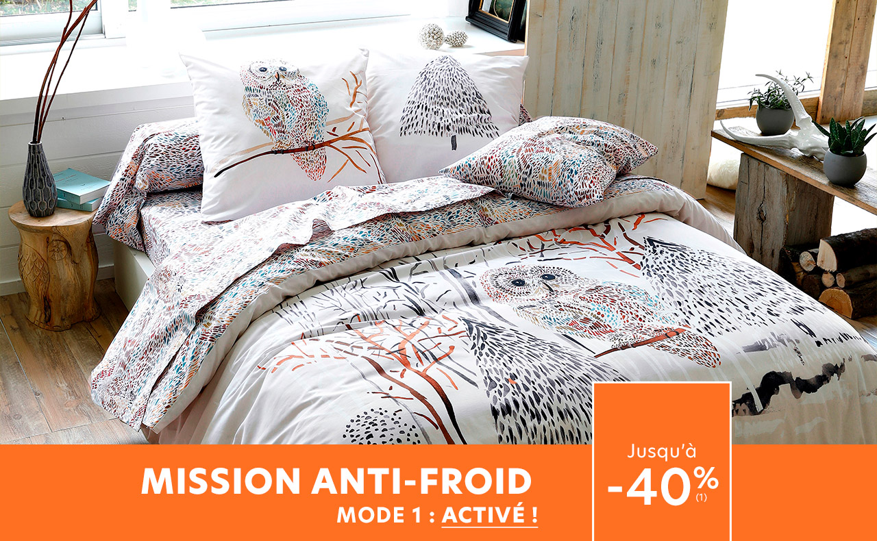 Mission anti-froid jusqu'à -40%