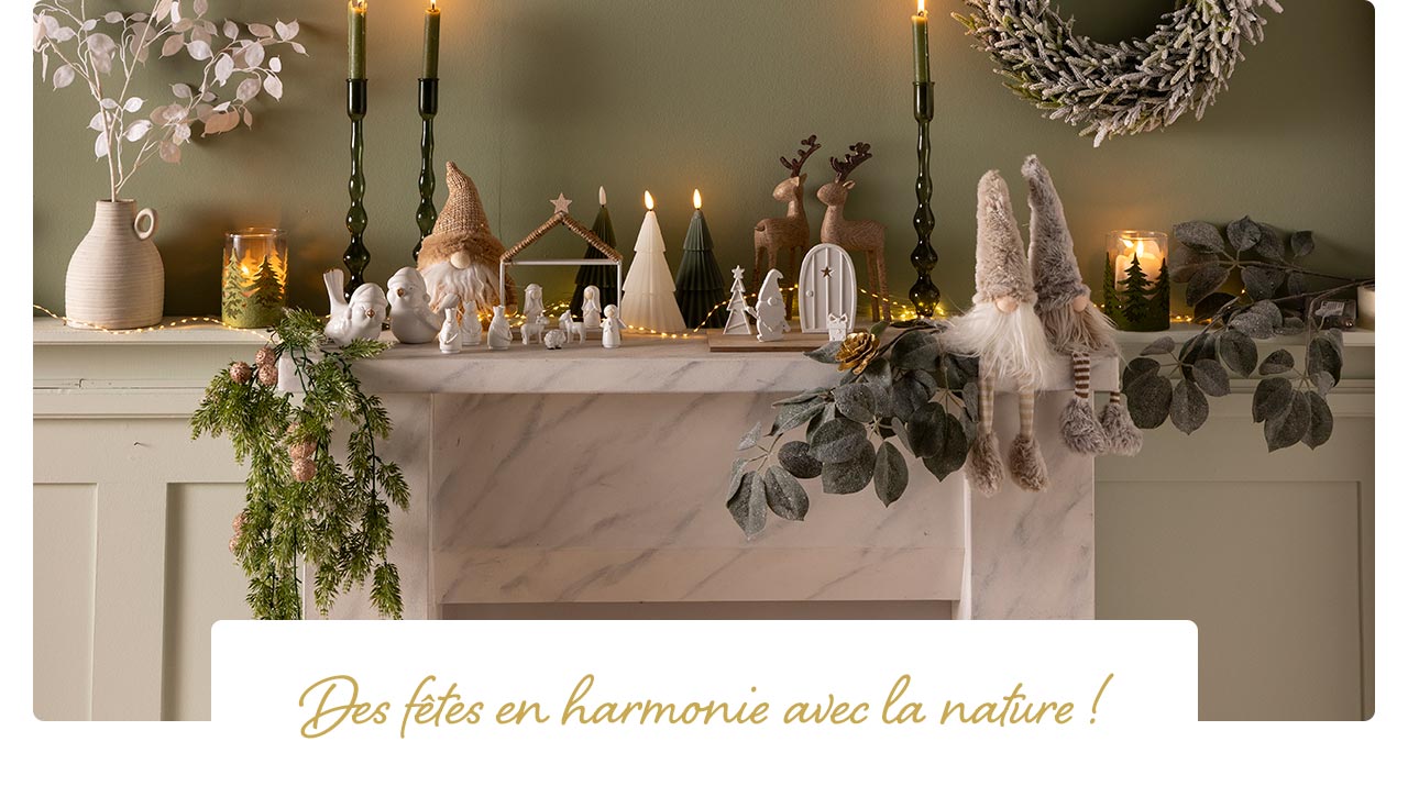 Des fêtes en harmonie avec la nature !