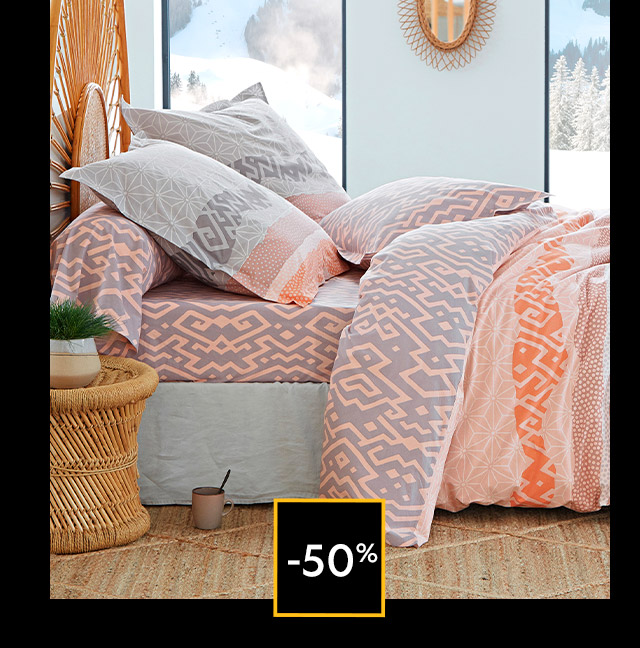 Linge de lit style scandinave