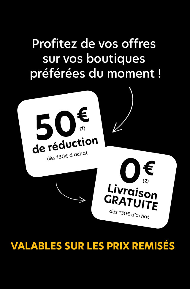 Profitez de vos offres sur vos boutiques préférées du moment !