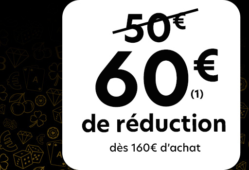 50€ DE RÉDUCTION