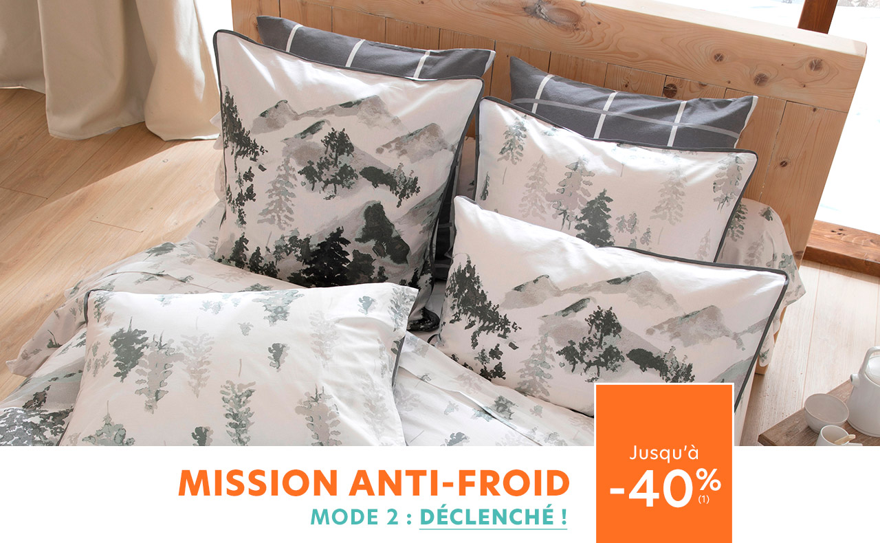 Mission anti-froid jusqu'à -40%