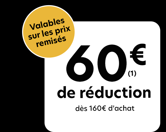 60€ de réduction