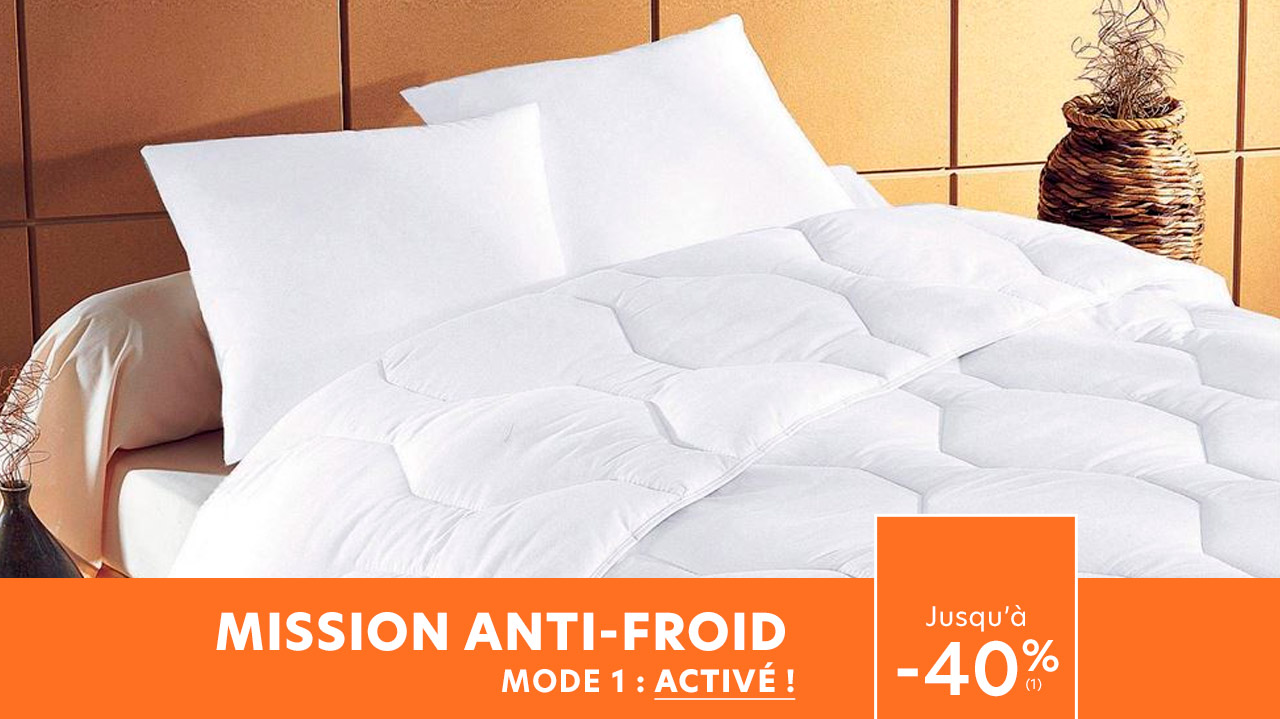 Mission anti-froid jusqu'à -40%