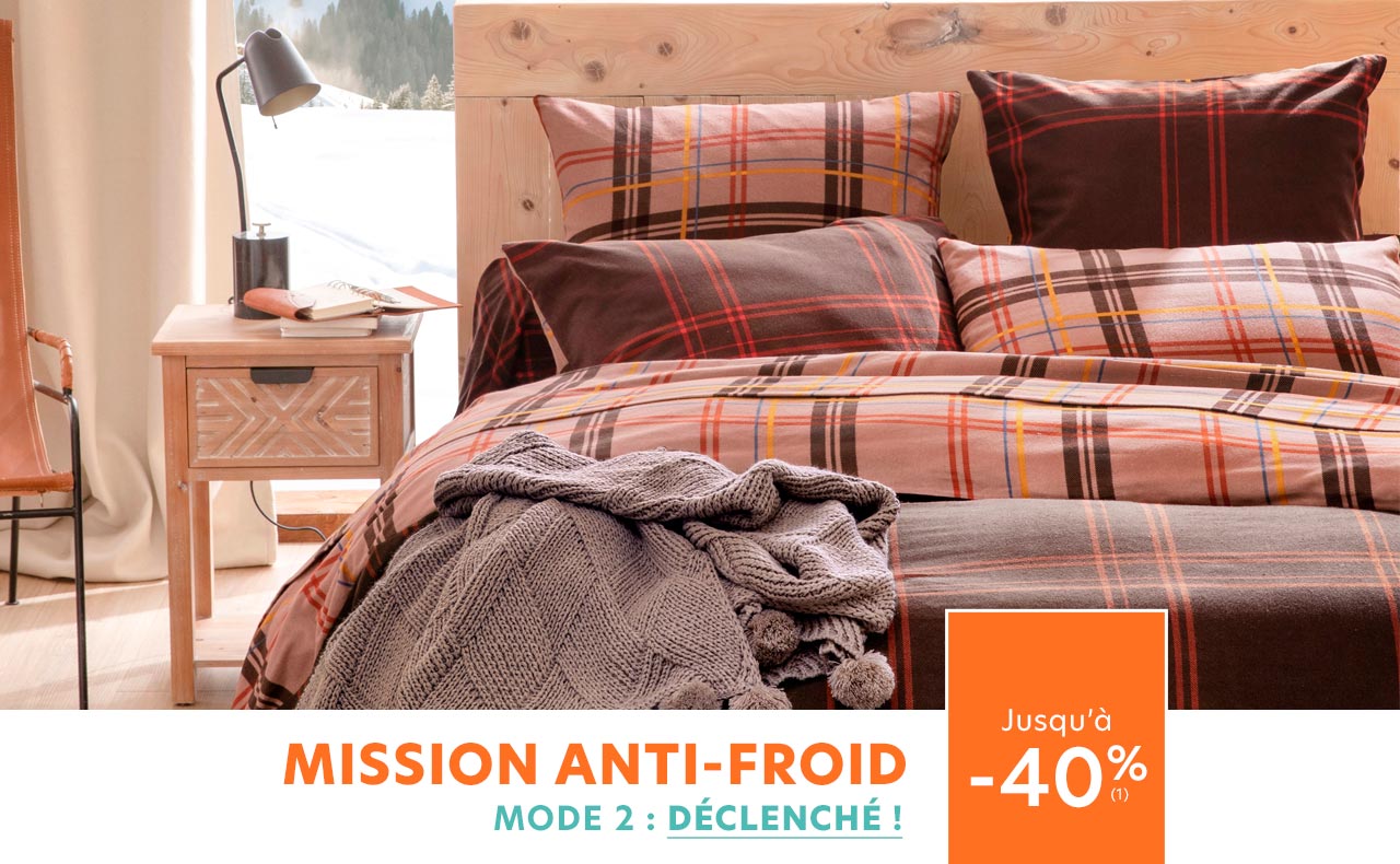 Mission anti-froid jusqu'à -40%