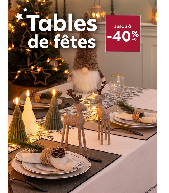 Tables de fêtes