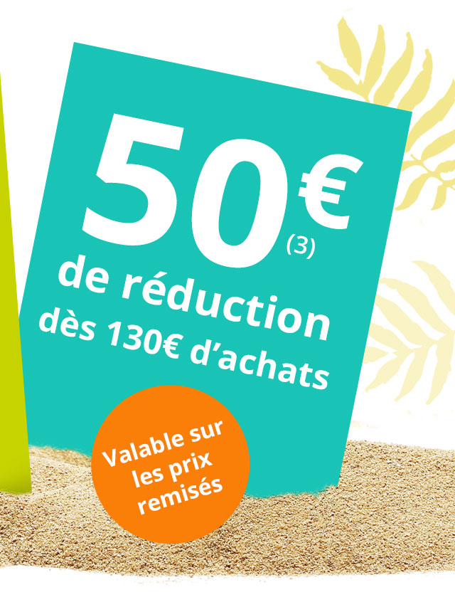 50€ de réduction