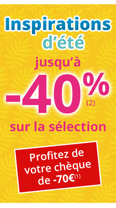 Une sélection jusqu'à -40%