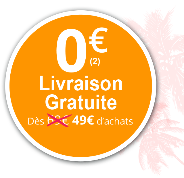 Livraison gratuite dès 49€ d'achats