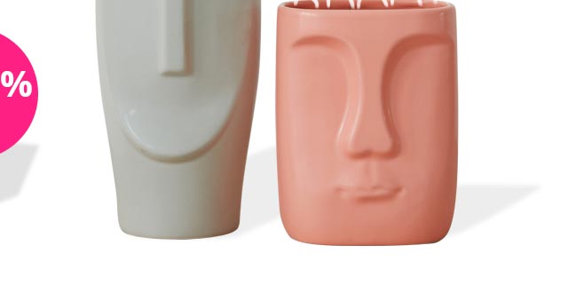 Vases visages