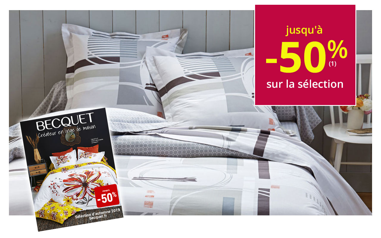 jusqu'à -50% sur la sélection