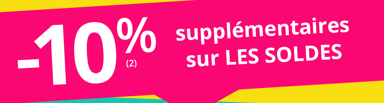 -10% supplémentaires