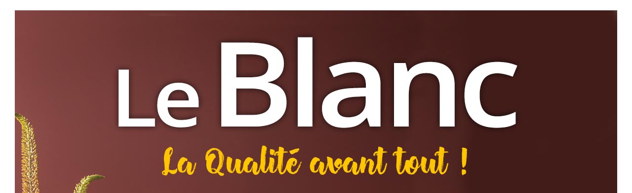 Le blanc d'automne jusqu'à -50%