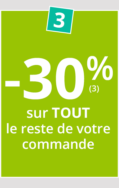 -30% sur votre commande