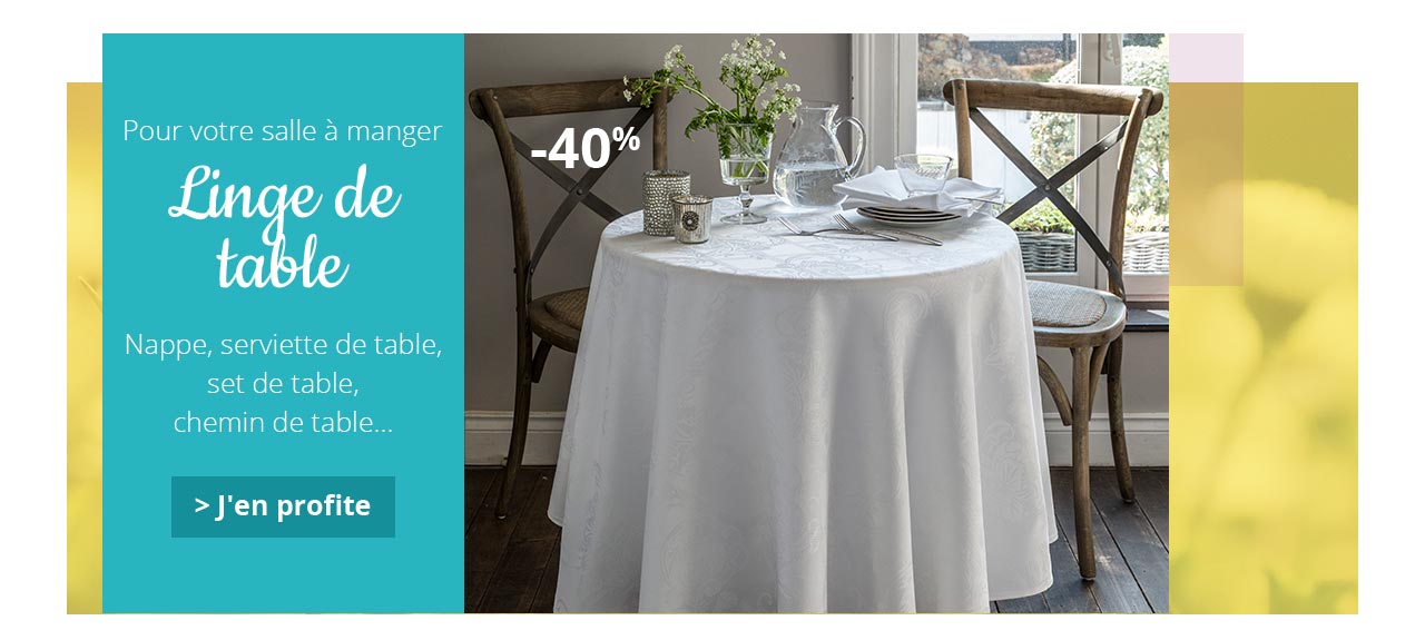 Linge de table
