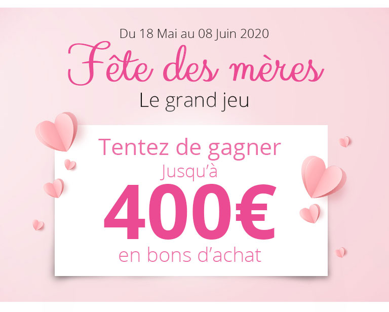 Tentez de gagner jusqu'à 400€